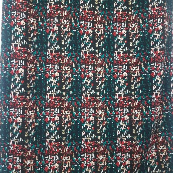 Everleigh | Emerald Multi Pencil Skirt Stretch XS - Picture 5 of 9